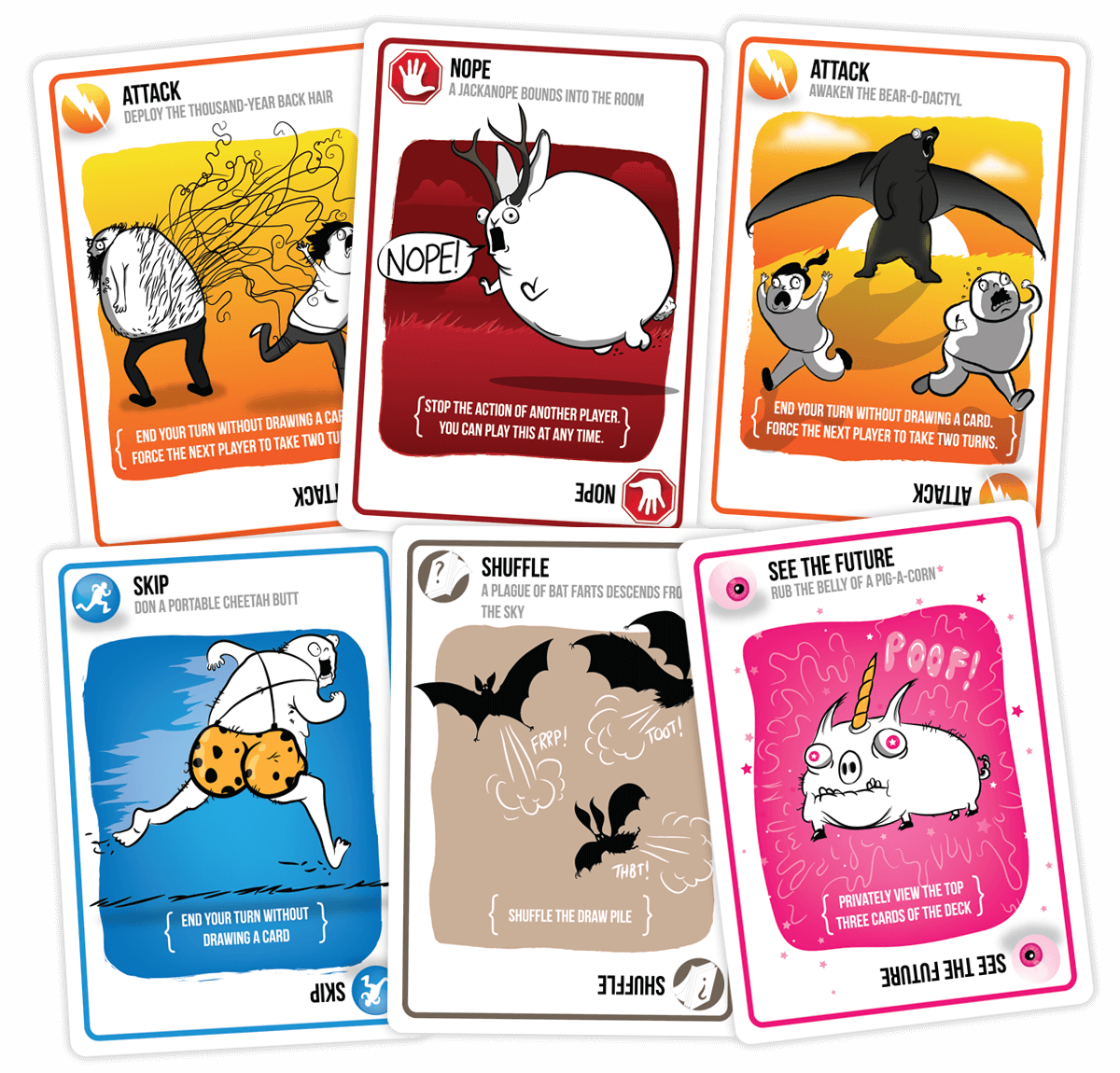 Exploding Kittens: A Card Game About Kittens and Explosions and Sometimes  Goats Original - Katzenworld Shop