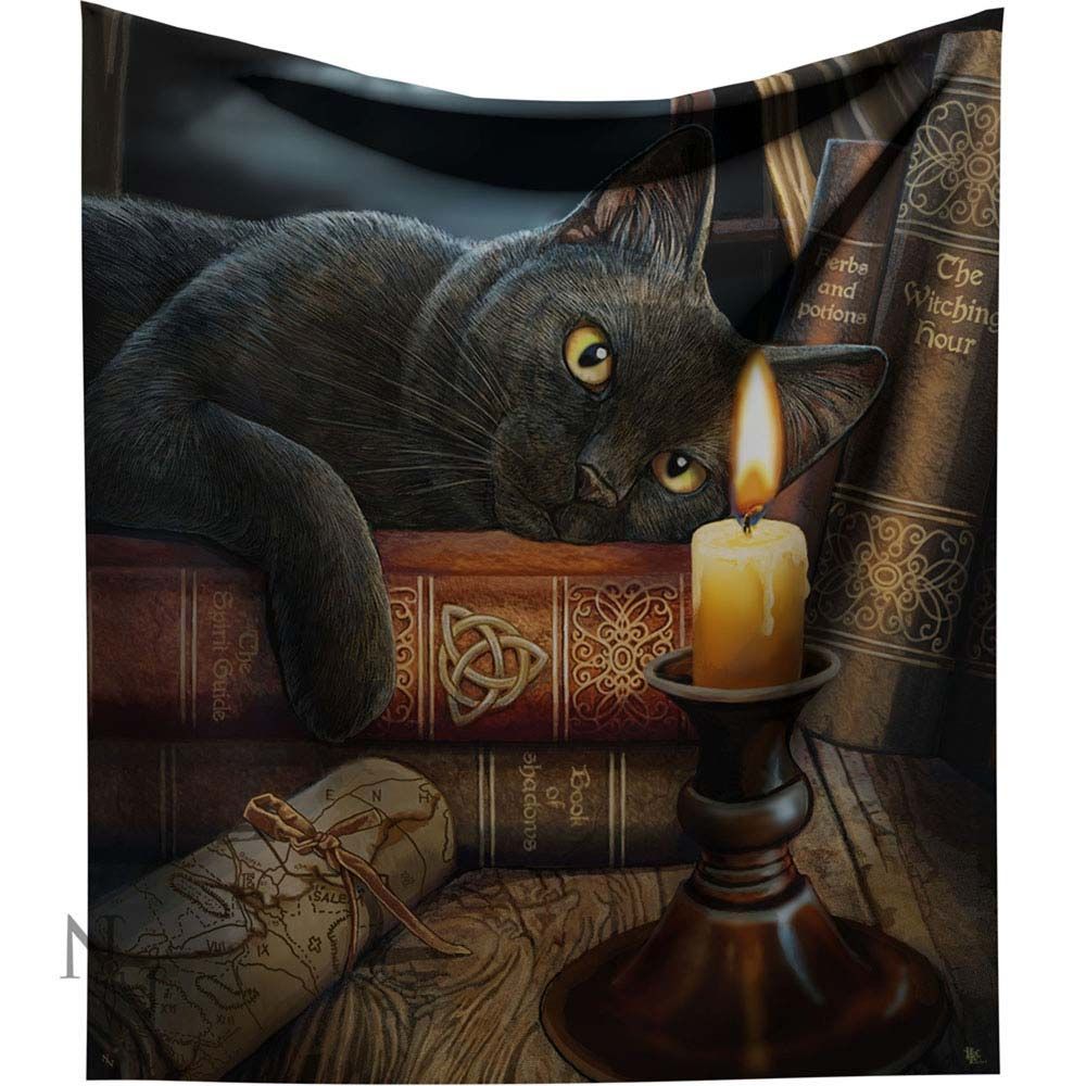 Lisa Parker Witching Hour Cat Throw