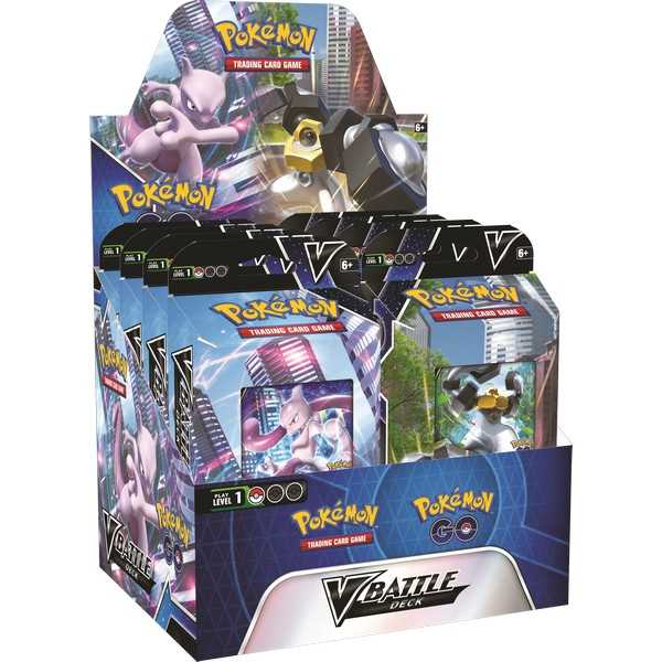 UNBOXING POKEMON TCG – STARTER DECK BARALHO BATALHA V – POKEMON GO – MEWTWO  V 