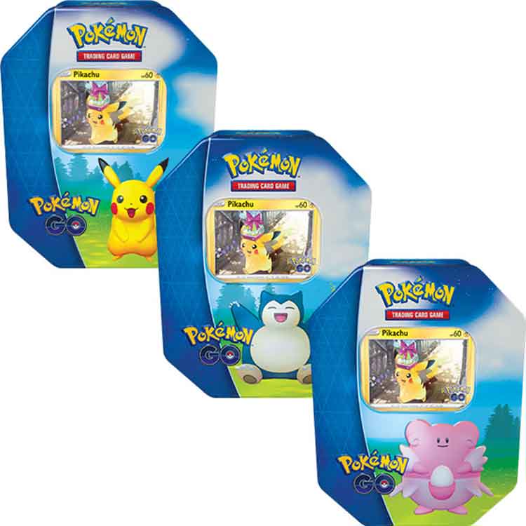Pikachu, Snorlax or Blissey are ready to GO! Make sure to get your  pre-orders in to grab these epic tins a…