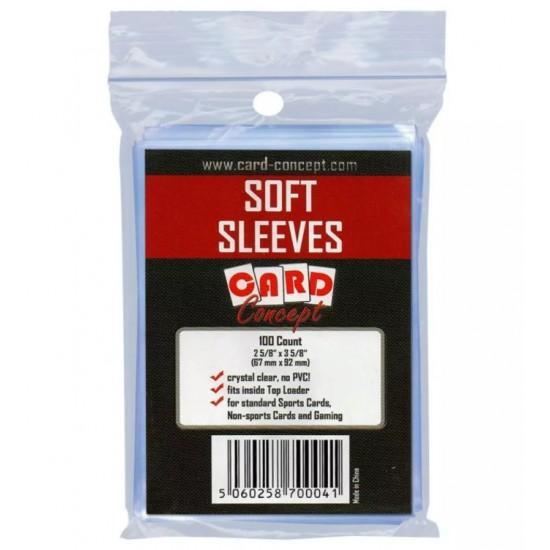 BCW	 Photo Soft Sleeves, 5 x 7 - 100 count