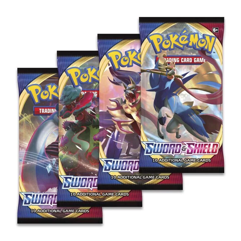 Pokémon Sword and Shield Booster outlet Packs