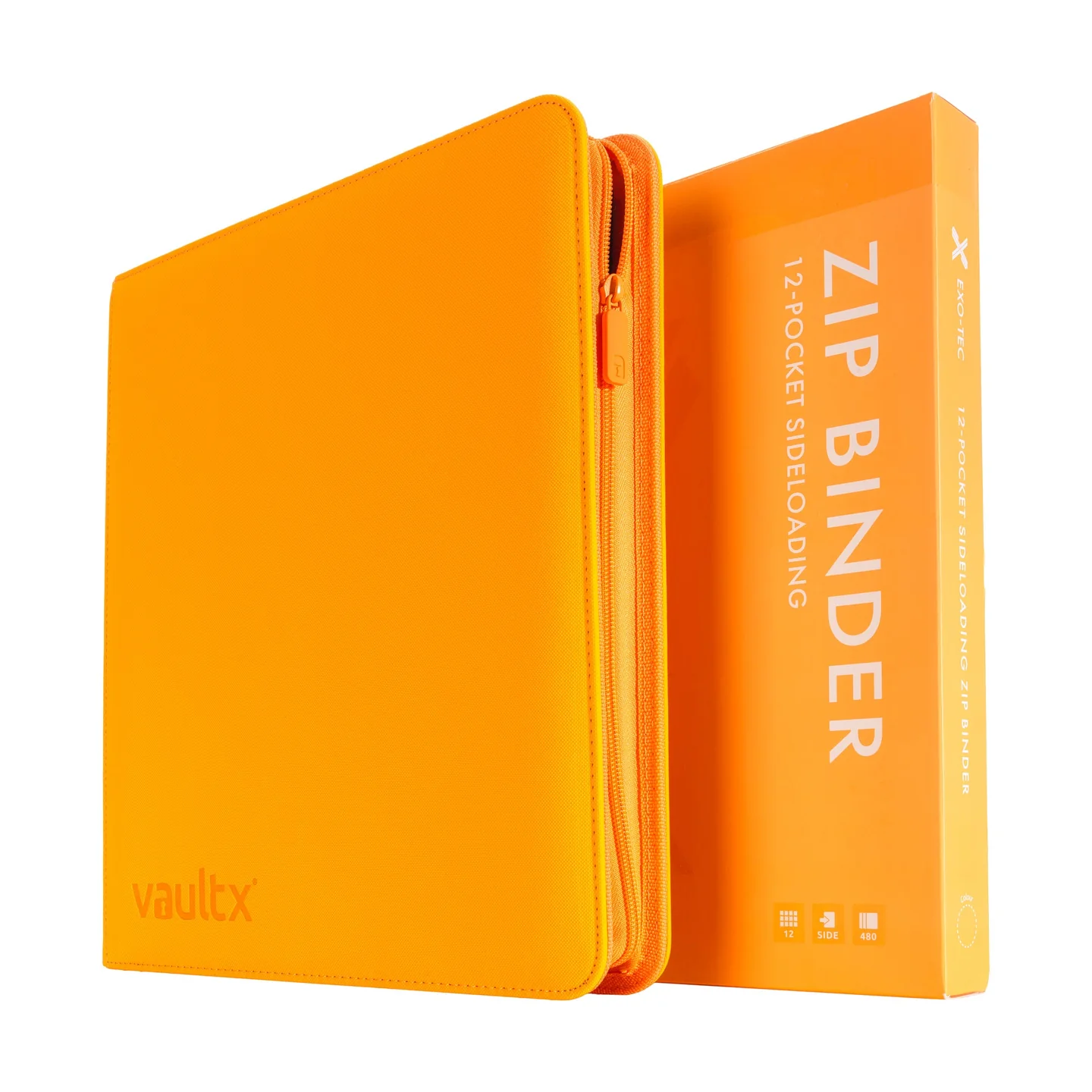 Vision Card Binder 未開封 VaultX - 12-Pocket Exo-Tec® Zip Binder / Card Case - Neon